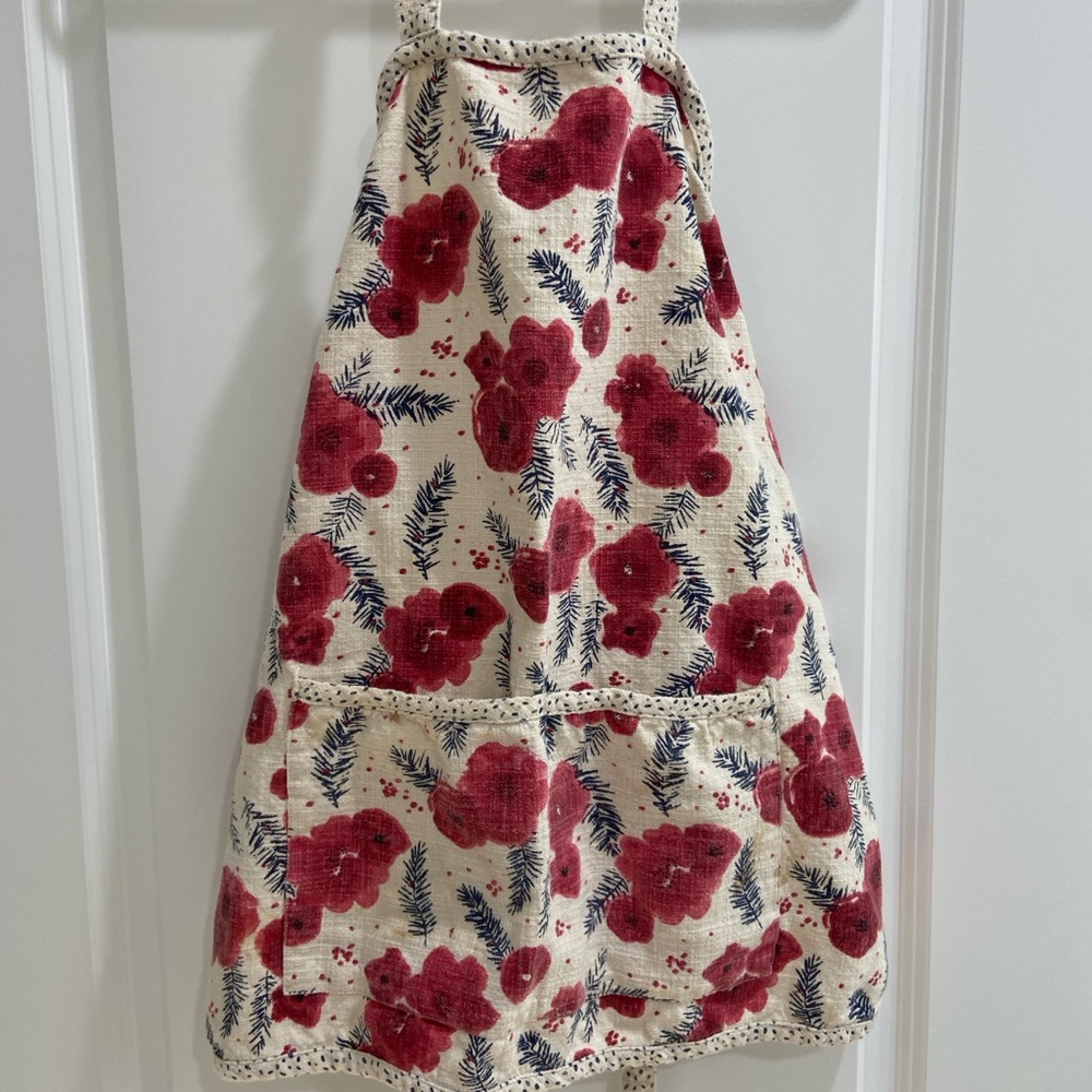 Anthropologie Apron floral print